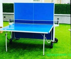 Outdoor snooker and tennis game boards