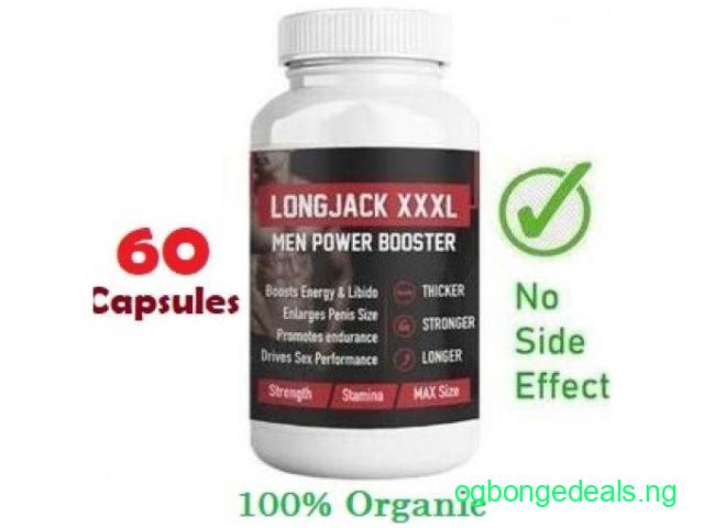 Long jack xxxl men power booster 60 capsules - 1/1